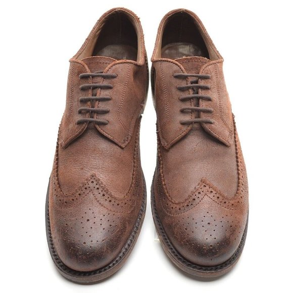 Men Walk-Over Wingtip Brogue Oxfords 9 M Made in USA main image 6